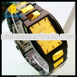 2013 trendy rectangle face business men watch(SW-1045)
