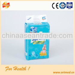 Newest fluff pulp cheap and soft nappy