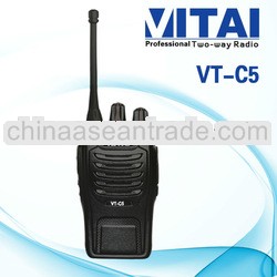 Good Quality 16 channels 4W UHF Portable Two Way Radio VT-C5