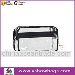 Hot style lady fashion metal mesh clutch pvc bags for blanket in different size