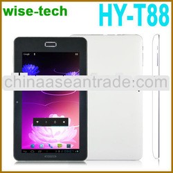 OEM 7 Inch Capacitive Touch Screen 800*480 HY-T88 Android Tablet PC gps Dual Camera Tablet pc