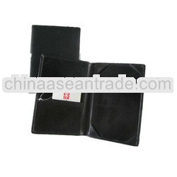 Passport Leather Badge Holder Book