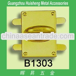luxury metal bag accessories metal loop for handbag