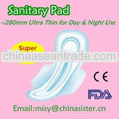 CE,FDA Manufacturer sanitary pad