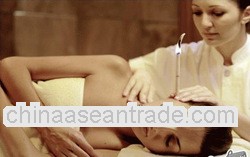 Popular ear candle with good quality, 8 colors,8 functions for choosing