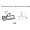 AL-P two-way brass valve