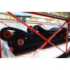 Cross reinforced Sidewall belt