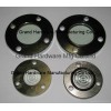 Flange fused sight window