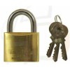 singapore processing Tri-Circel Brass And Iron Padlock