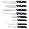 knives with riveted