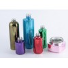 Glass bottle electroplating