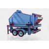 Mobile dewatering screen