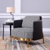 stainless steel lounge chair