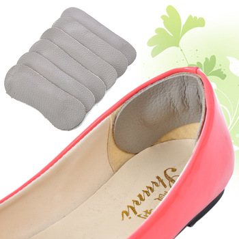 (Min order is $10) Rearfoot cowhide stickers genuine leather thickening heel pad insole a pair of d9