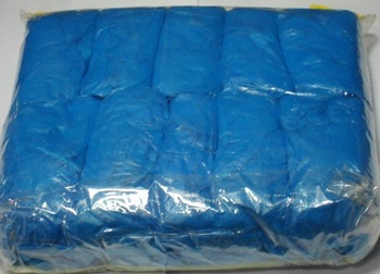 Elastic Disposable Plastic Protective Shoe Covers Carpet Cleaning Overshoe