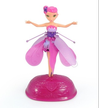 English packing!Flutterbye Flying Fairy Fly  Dancing Flying Flower Fairy Controlled Induction Fairy 