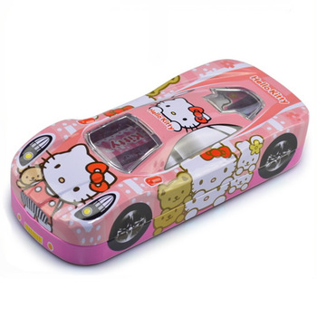 Free shipping Cartoon pencil case pack Hello kitty Pencil case set (6IN1) Pencil box + Pencil + eras