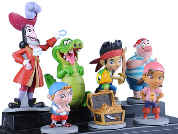 Jake and The Never Land Neverland Pirates Play 7pcs Set