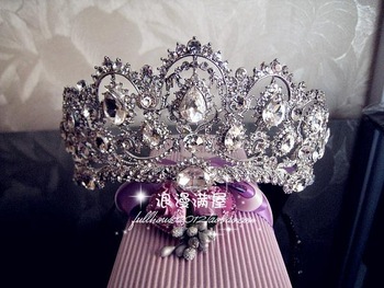 New 2013 Sale Peacock Crystal Tiara Bridal Hair Accessories For Wedding Quinceanera Tiaras And Crown