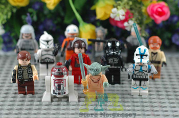 New Arrival Superhero Mini Action Figures Aliens Model 12pcs/lot Cheap Star War Doll Without Origina