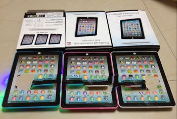 retail box packing children's computer y pad Learning Machine Russian educational toys Kids y-pa