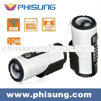 1080p kamera/170 degree wifi waterproof/Ambarella