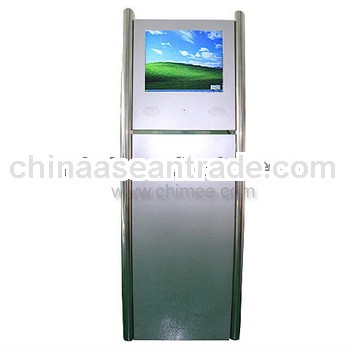 17inch lcd monitor all in one computer floor standing win7 system and 2G RAM