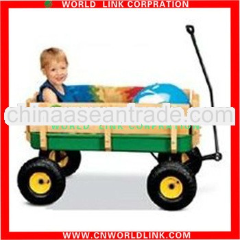 1801 High Quality Children Wooden Trailer