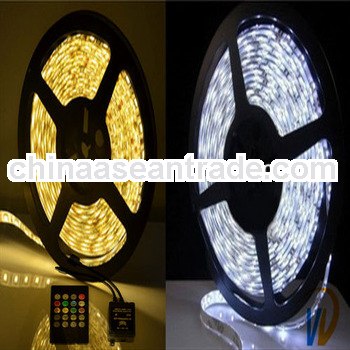 1 Set 150 LED RGB Strip Light 5050 SMD 5M 30LED/m With Remote music controller / Waterproof 12V led 