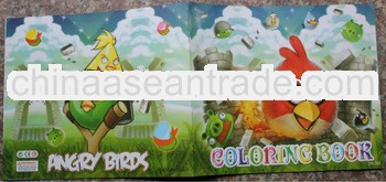 2013 Childrens' Eco-friendly cartoon custom coloring book printing