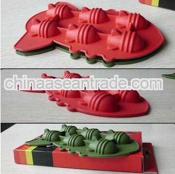 2013 Creative And Fashion Design A-bomb Shape Silicone Ice Cube