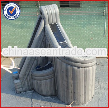 2013 New Inflatable Tall Grey Slide For Adult