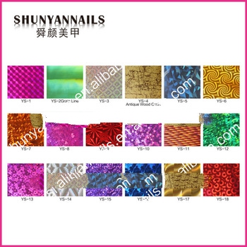 2013 Newest color nail foil nail foil sticker nail art decoration