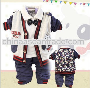 2013 boy gentleman three-piece suit