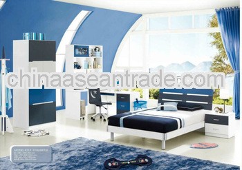2013 sunny boy bedroom suite was made from E1 MDF board and environmental protection paint