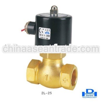 2L series solenoid valve 220v 2/2way, for steam, water, air