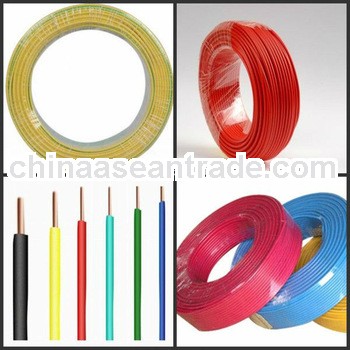 300/500V 450/750V pvc insulated copper wire prices