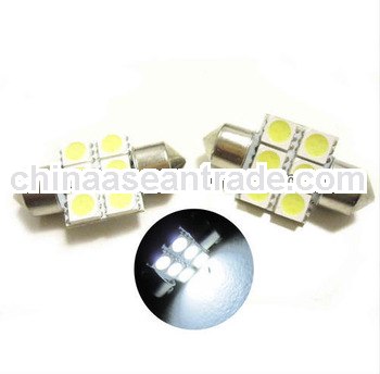 31MM 5050 6 SMD LED MAP DOME LIGHT FESTOON WHITE LAMP 3021 3022 3175 DE3425