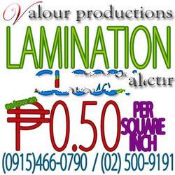 GLOSSY LAMINATION