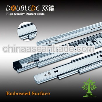 45MM Hardware Furniture Slide 3 Fold Full Extention 4 balls Drawer Slide