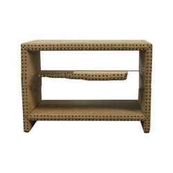 Burlap Rack Cabinet Made By Moodlinesindo Jepara Furniture ( Only For Serious Buyer )