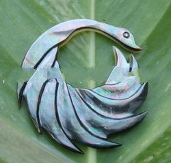 shell carving art