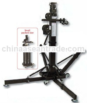6.5m height cheap heavy duty aluminum lifting tower lift lighting tower stand