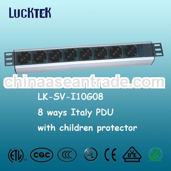 8 Ways Italy socket power distributor unit