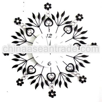 Aluminium wall clock