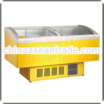 Arc coating glass freezer