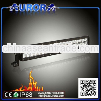 Aurora super bright 20inch dual-row off road led light bar offroad head lamp