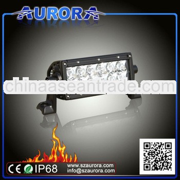 Aurora super bright 6inch dual-row off road led light bar offroad head lamp