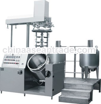 Automatic high shear vacuum emulsifying mixer