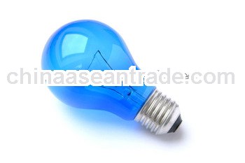 B22 E27 25w/40w/60w/75w/100w/300w/500w A55 A60 A70 A75 color shockproof incandescent lamp